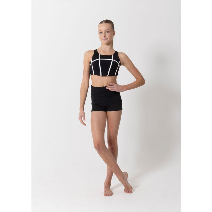 Studio 7 dancewear Livi Corset Crop Dance Top Adult Sizes
