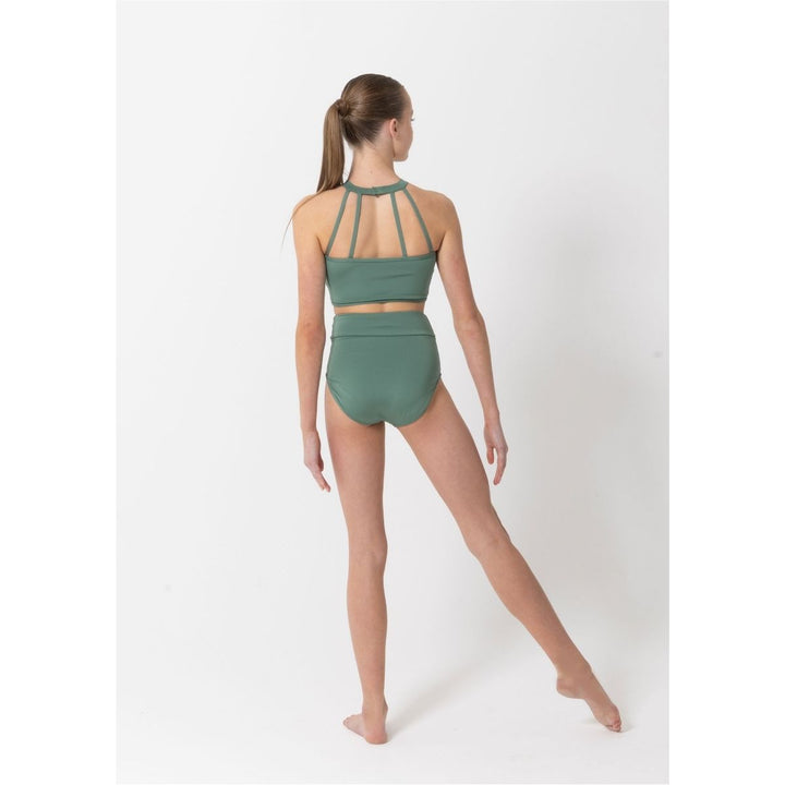Studio 7 Dancewear Performance Mesh Womens Crop Top
