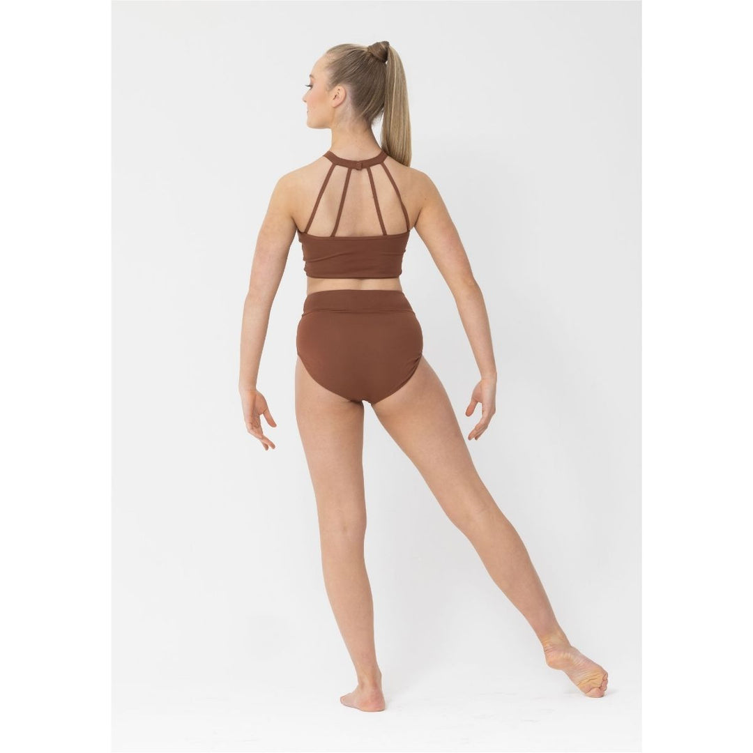 Studio 7 Dancewear Performance Mesh Womens Crop Top