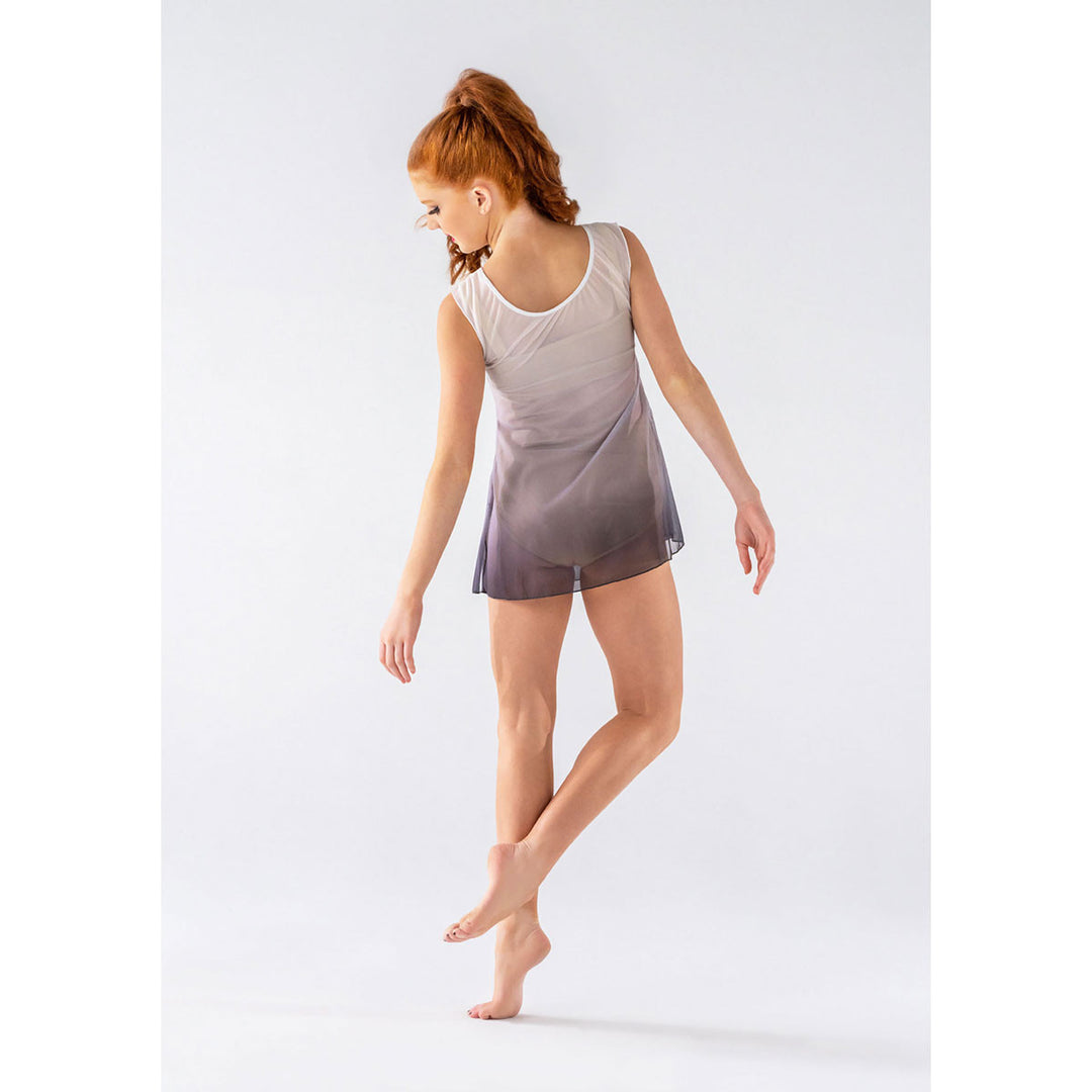 Studio 7 Dancewear Mesh Slip Ombre Lyrical Womens Dress