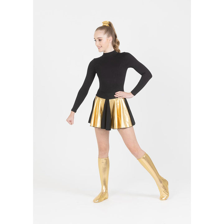 Studio 7 Dancewear Metallic Colour Cheer Skirt Children Size