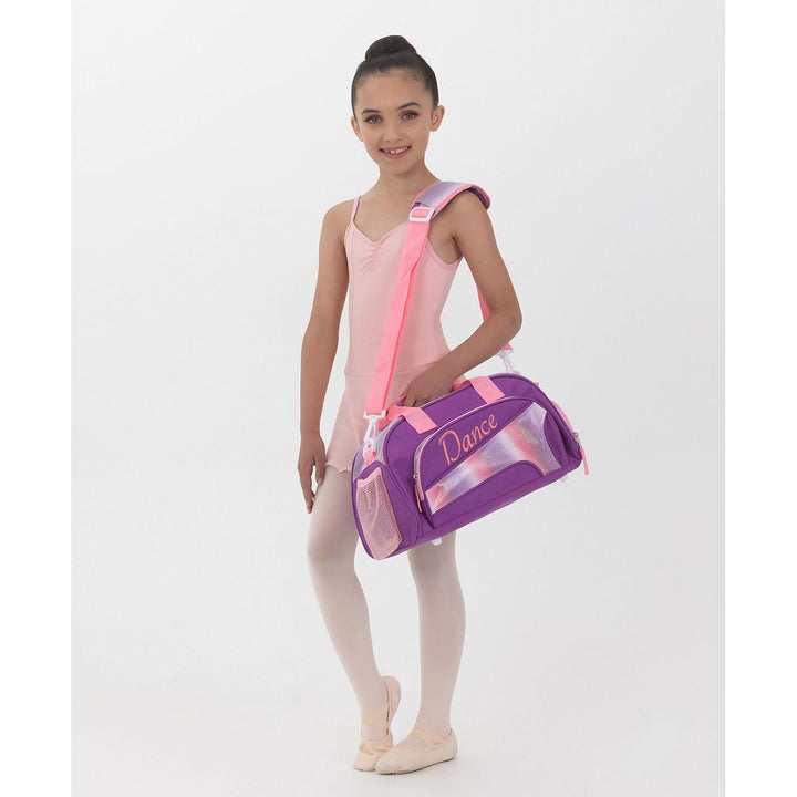 Studio 7 Dancewear Mini Unicorn Duffel Bag 3 Shiny Patterns