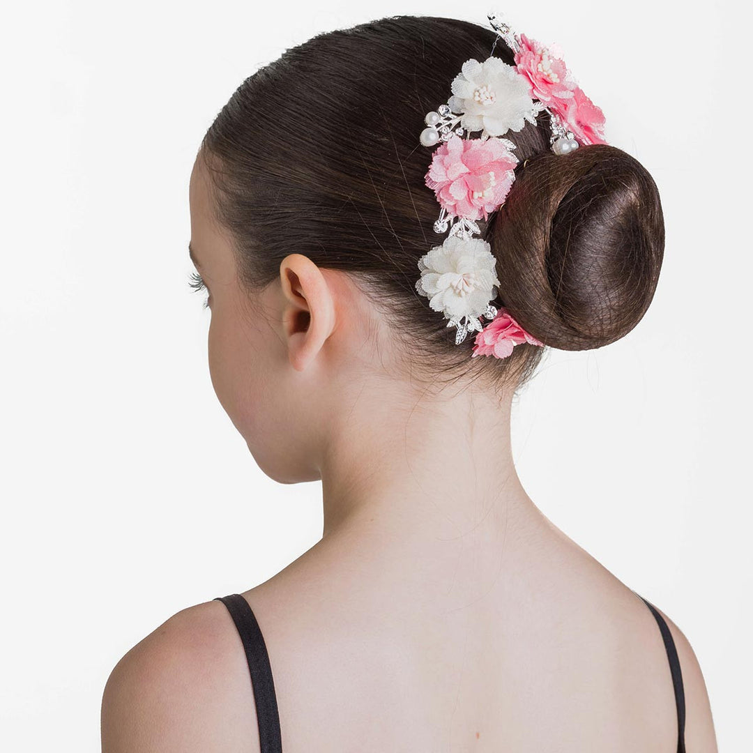 Studio 7 Dancewear Pearls & Petals Hairpiece - Floral Piece
