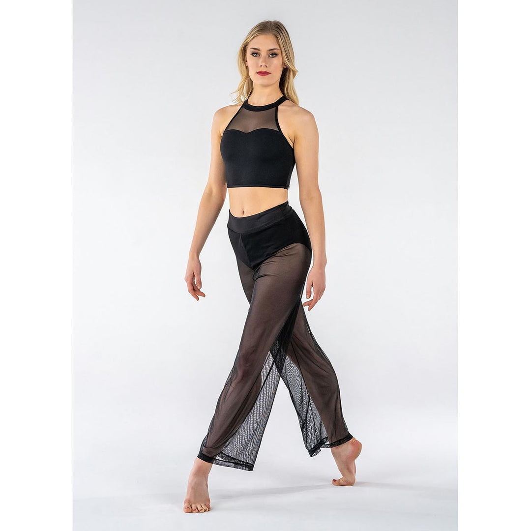 Studio 7 Dancewear Performance Mesh Girls Crop Top