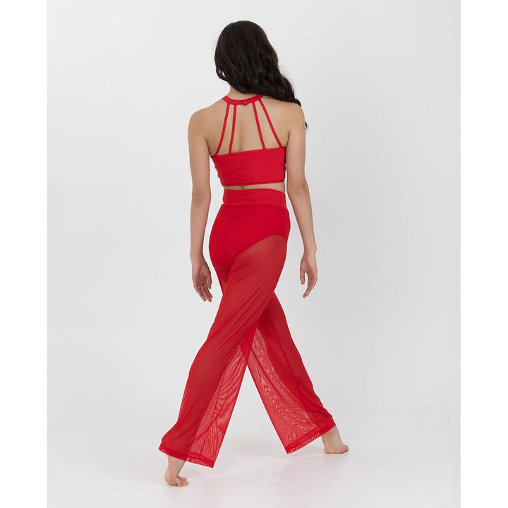Studio 7 Dancewear Performance Mesh Girls Crop Top