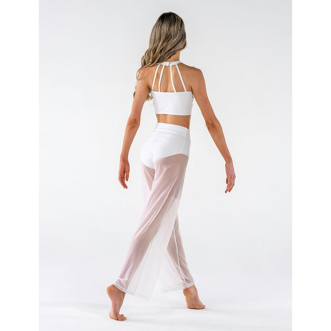 Studio 7 Dancewear Performance Mesh Womens Crop Top