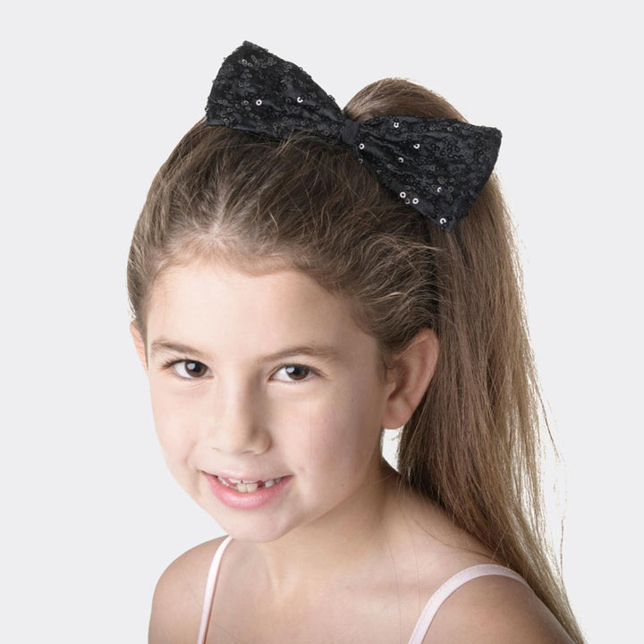 Studio 7 Dancewear Sequin Hair Bow &amp; Tie Costume accessory
