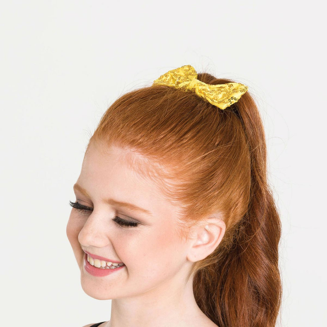 Studio 7 Dancewear Sequin Hair Bow &amp; Tie Costume accessory