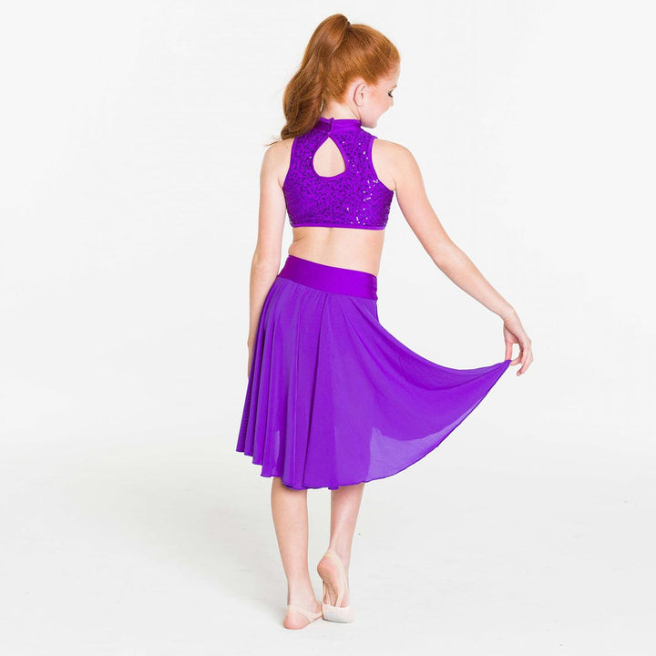 Studio 7 Dancewear Sequinned Cabaret Crop Top Children Sizes