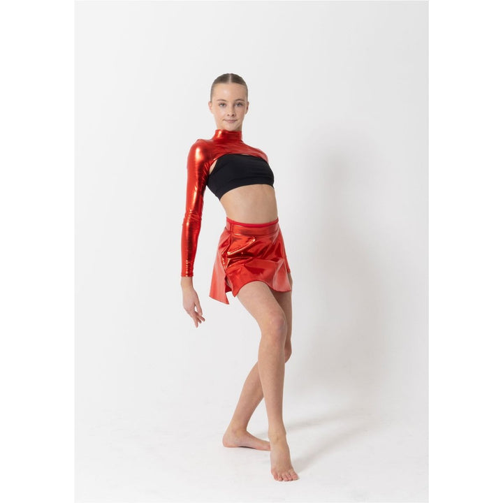Studio 7 Dancewear Verity Metallic Mini Skirt Adult Sizes