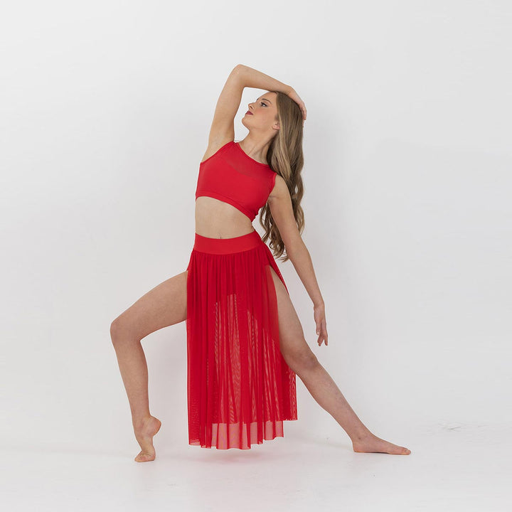 Studio 7 Dancewear Vision Mesh Lyrical Skirt Adult Sizes
