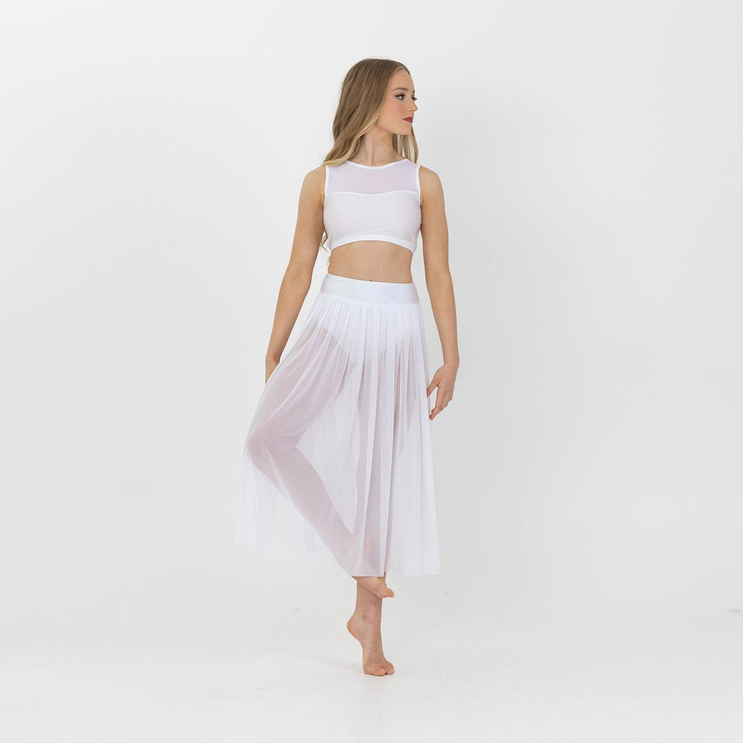Studio 7 Dancewear Vision Mesh Lyrical Skirt Adult Sizes