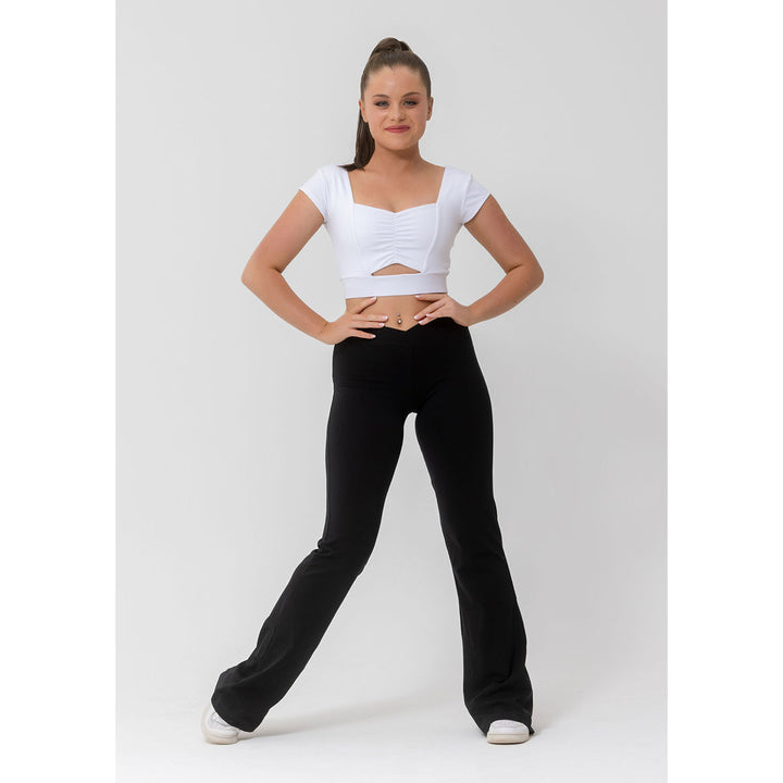 Studio 7 Dancewear Bobby Cap Sleeve Crop Top Adult Sizes