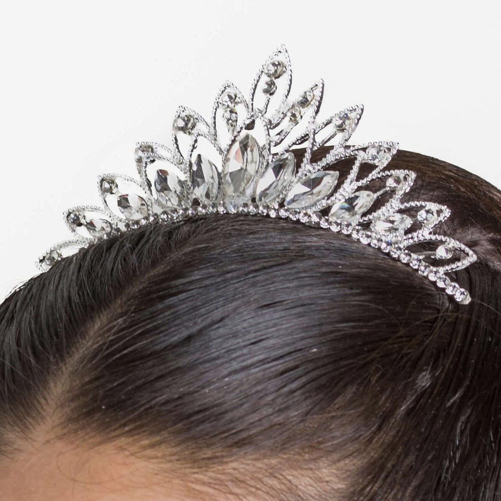 Studio 7 Dancewear The Elsa Princess Tiara Gold & Crystal