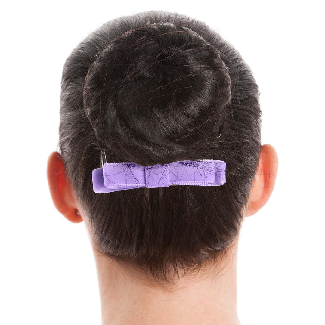 Energetiks Velvet Hair Bow with Comb for Dance &amp; Performance