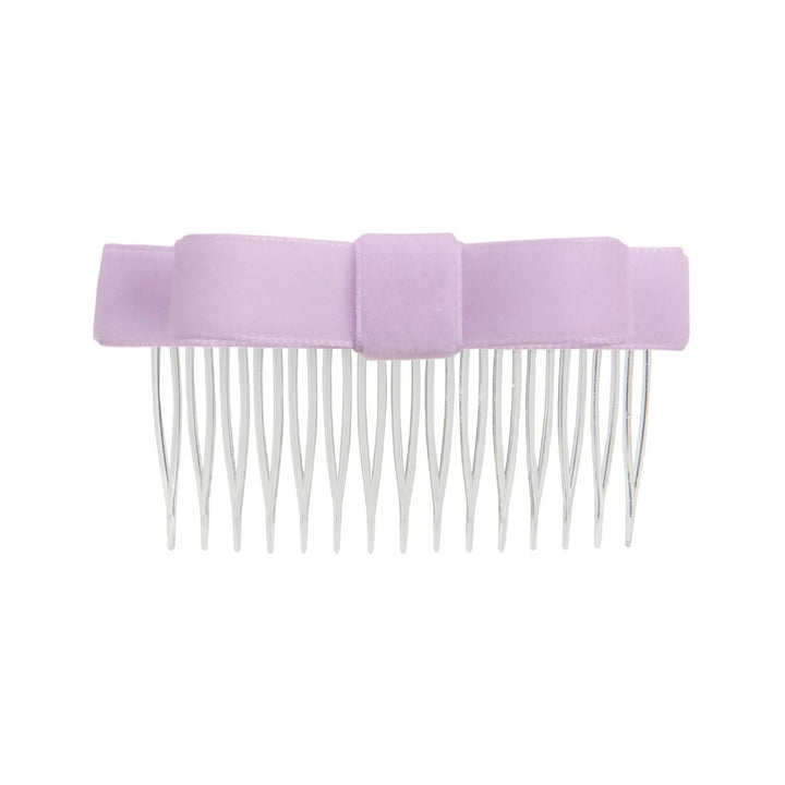 Energetiks Velvet Hair Bow with Comb for Dance &amp; Performance