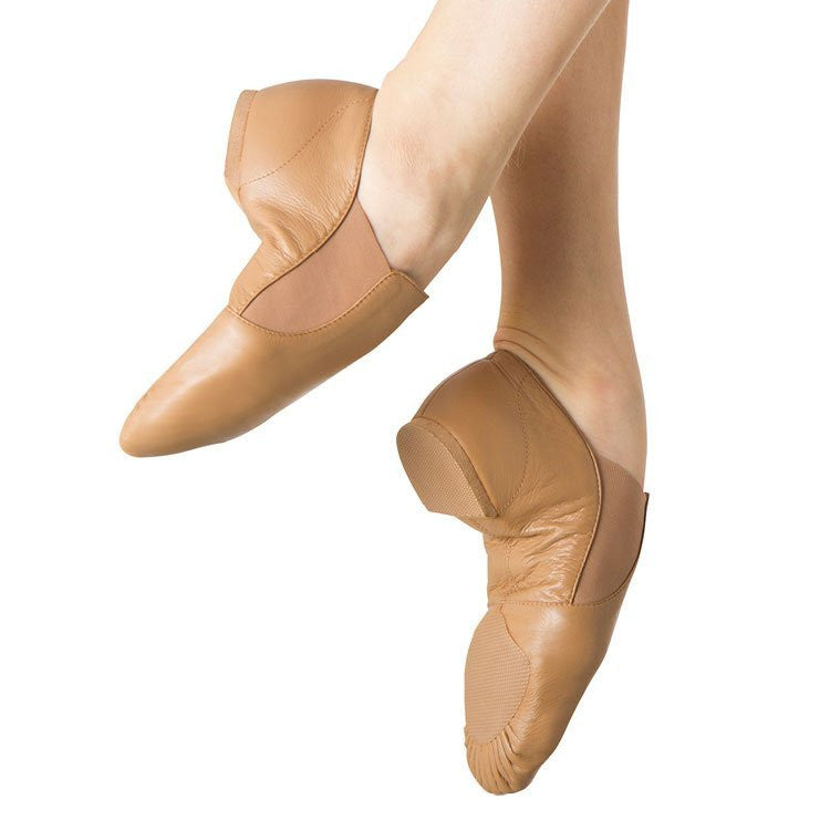 Bloch Elastaboot Women's Tan Jazz Shoes
