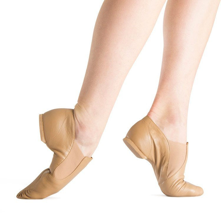 Bloch Elastaboot Women's Tan Jazz Shoes