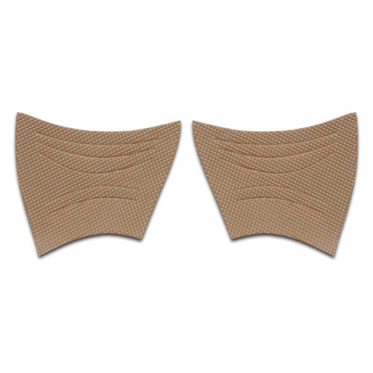 Bloch Half Rubber Tap Soles - Tan