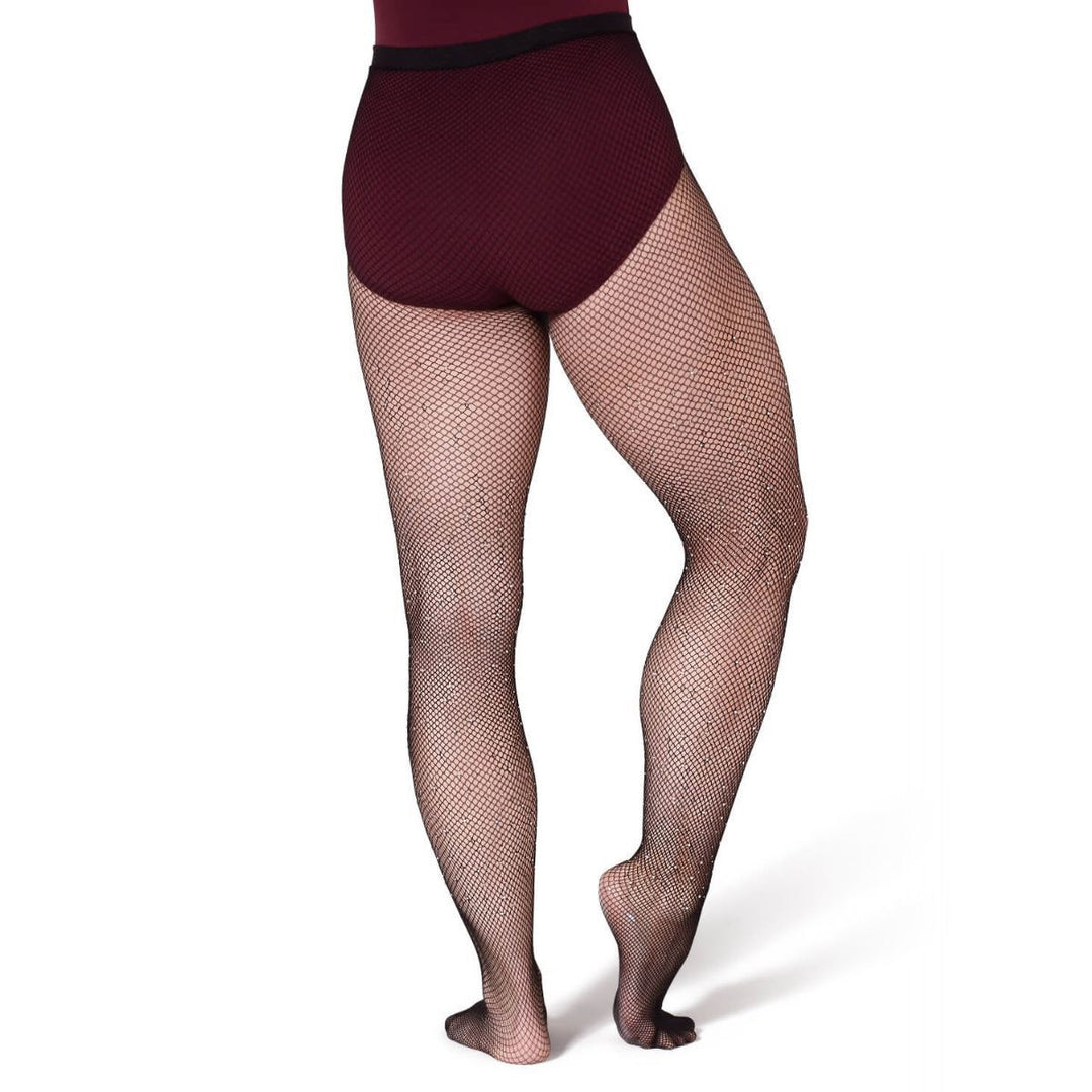 Capezio All-Over Rhinestone Fishnet Dance Tights Adult Sizes