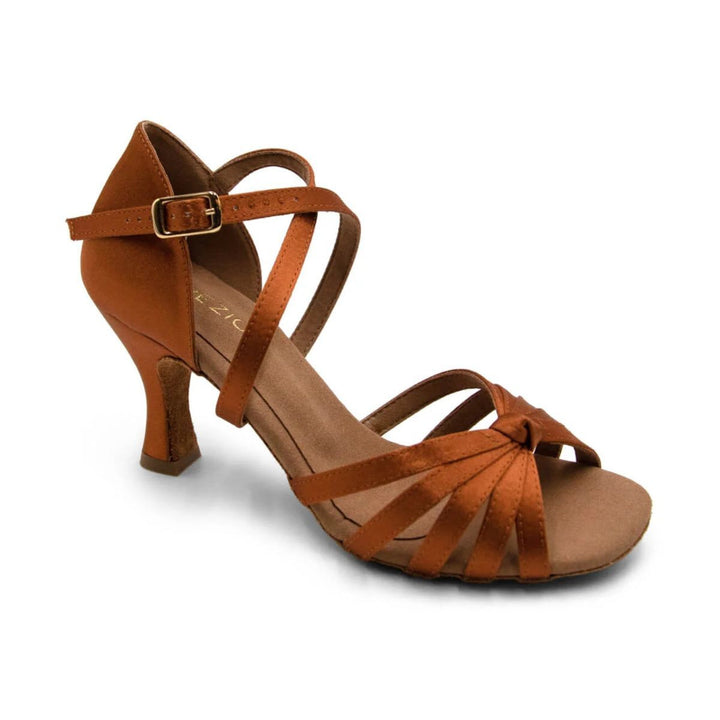 Capezio Julia 2.5" Flared Heel Ballroom Shoe Adult Sizes