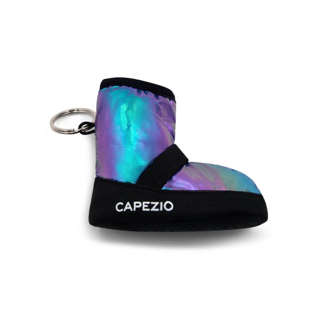 Capezio Mini Metallic Polyester Bootie Design Keychain