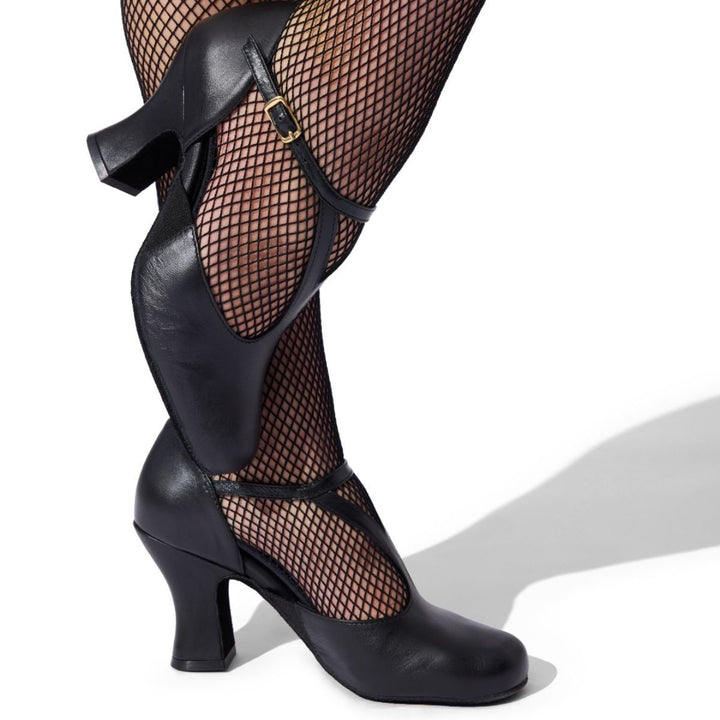 Capezio Shanel Y-Strap 3" Heel Character Shoe Adult Sizes