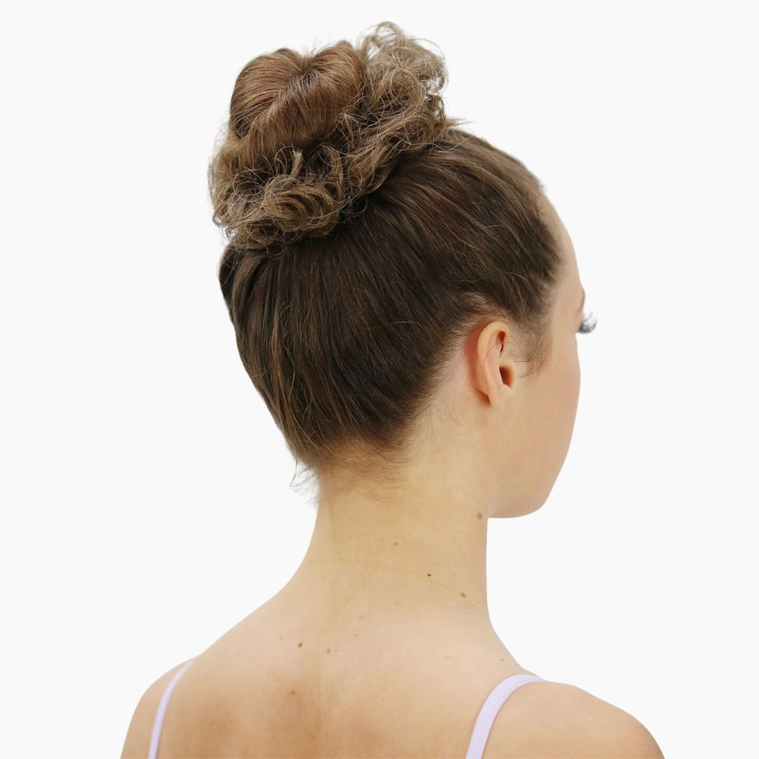 Capezio Small Scrunchy S Nylon Curly Hair Dance Accessory