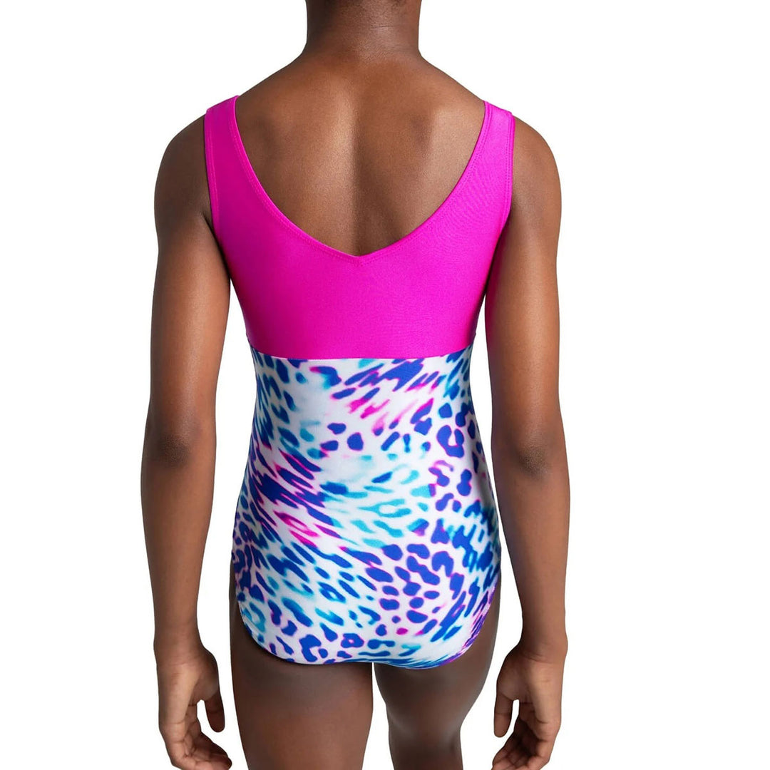 Capezio Wild One Maze Gymnastic Leotard Girls