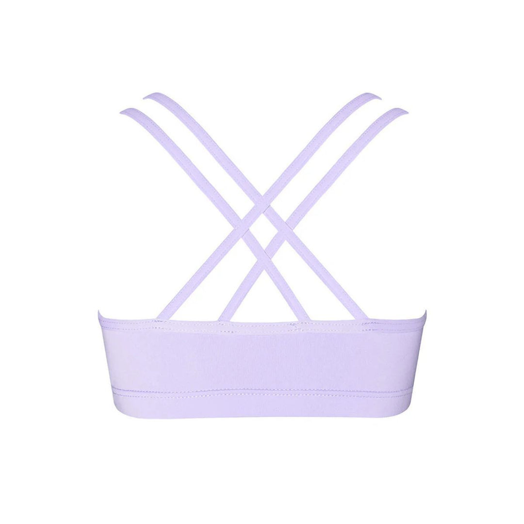 Energetiks Girls Roxy Cross Back Supportive Dance Crop Top