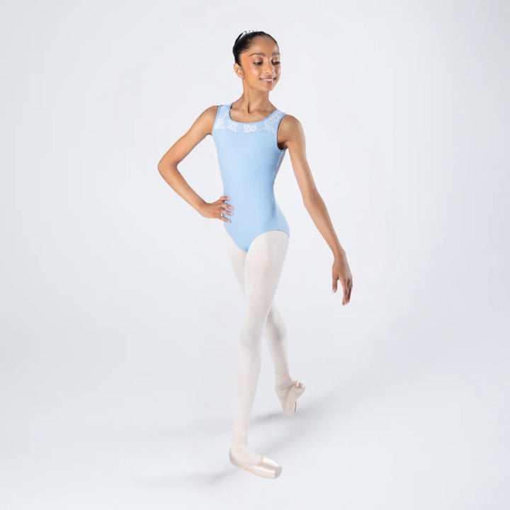 Energetiks Abby Lace Back Paneling Leotard – Girls