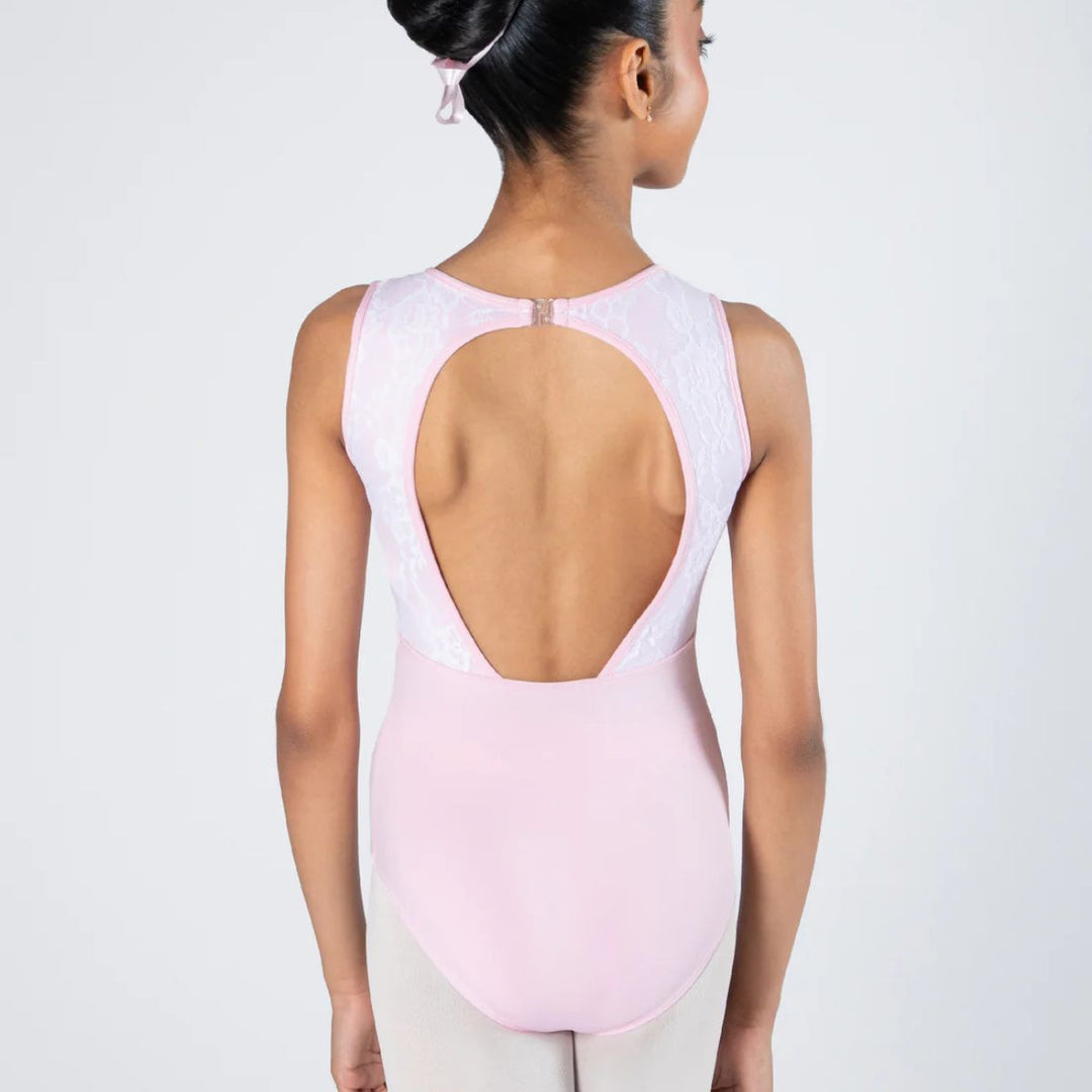 Energetiks Abby Lace Back Paneling Leotard – Girls