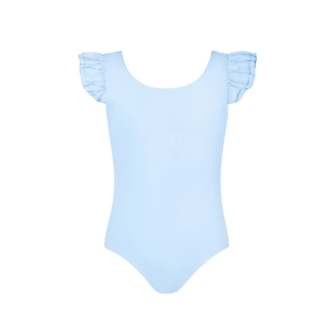 Energetiks Girls Emery Frill Sleeve Scoop Neck Leotard