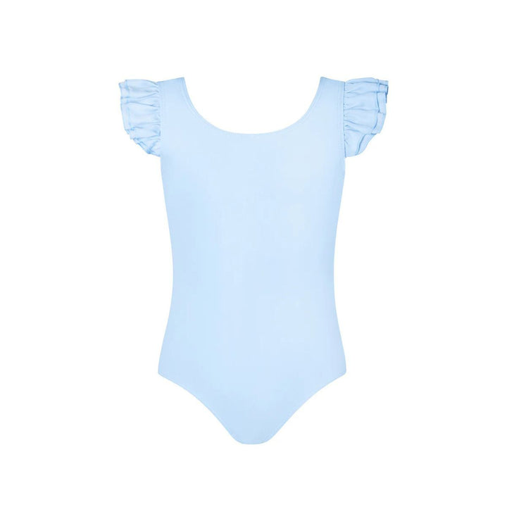 Energetiks Girls Emery Frill Sleeve Scoop Neck Leotard