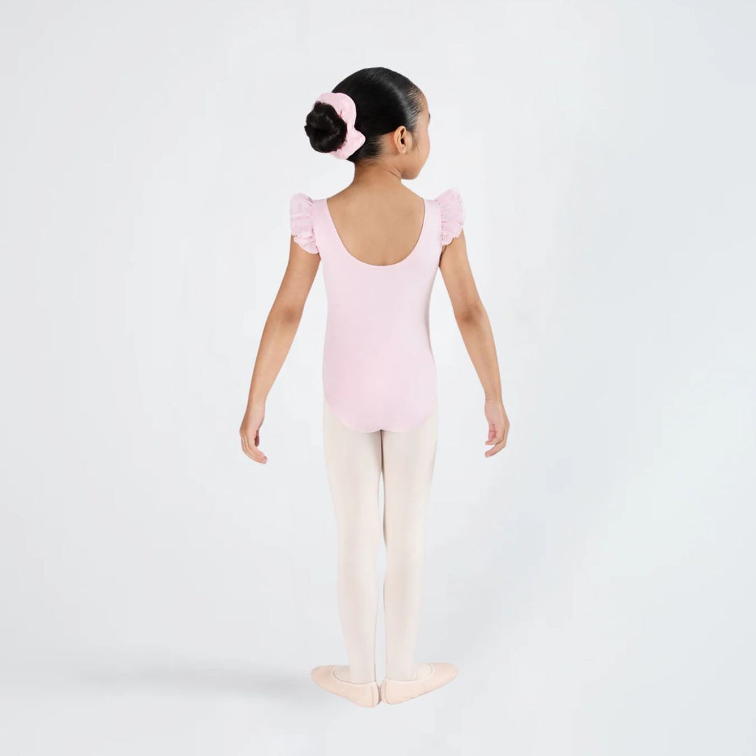 Energetiks Girls Emery Frill Sleeve Scoop Neck Leotard