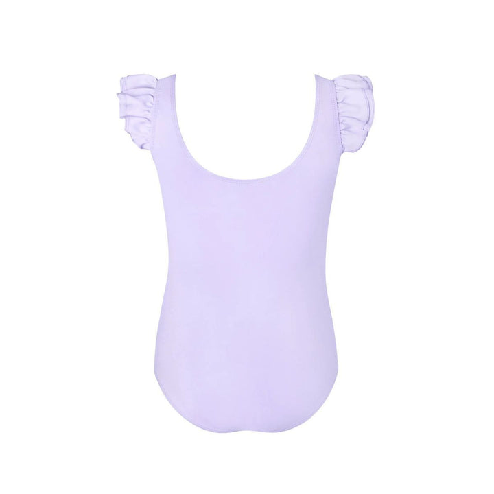 Energetiks Girls Emery Frill Sleeve Scoop Neck Leotard