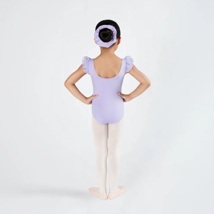 Energetiks Girls Emery Frill Sleeve Scoop Neck Leotard