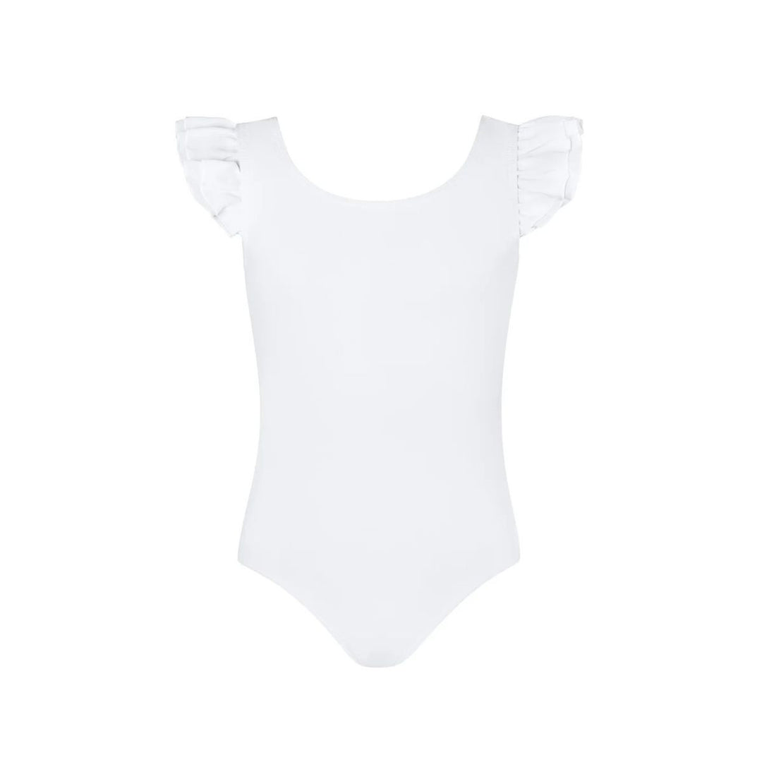 Energetiks Girls Emery Frill Sleeve Scoop Neck Leotard