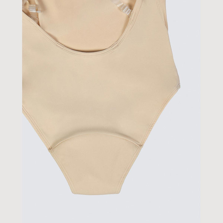 Energetiks Absorb+ leak resistant body stocking in Oat
