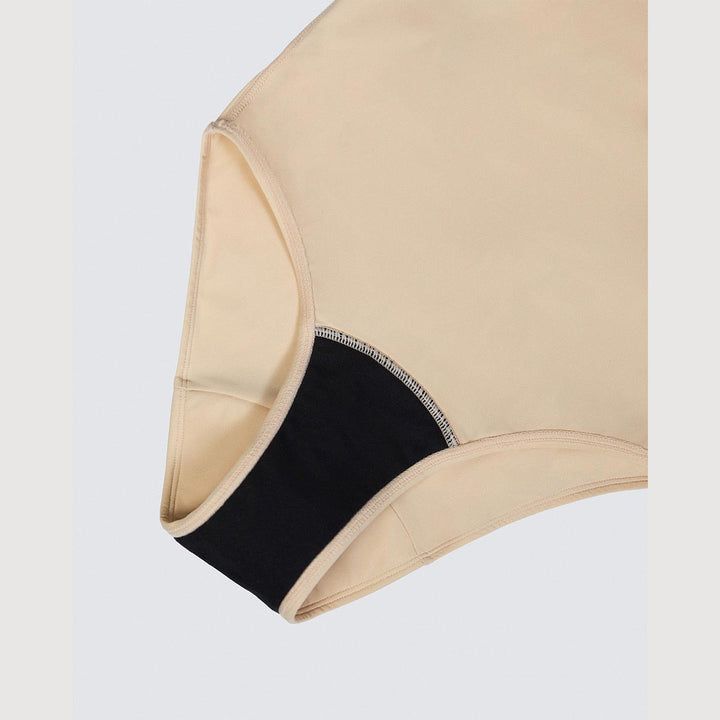 Energetiks Absorb+ leak resistant body stocking in Oat