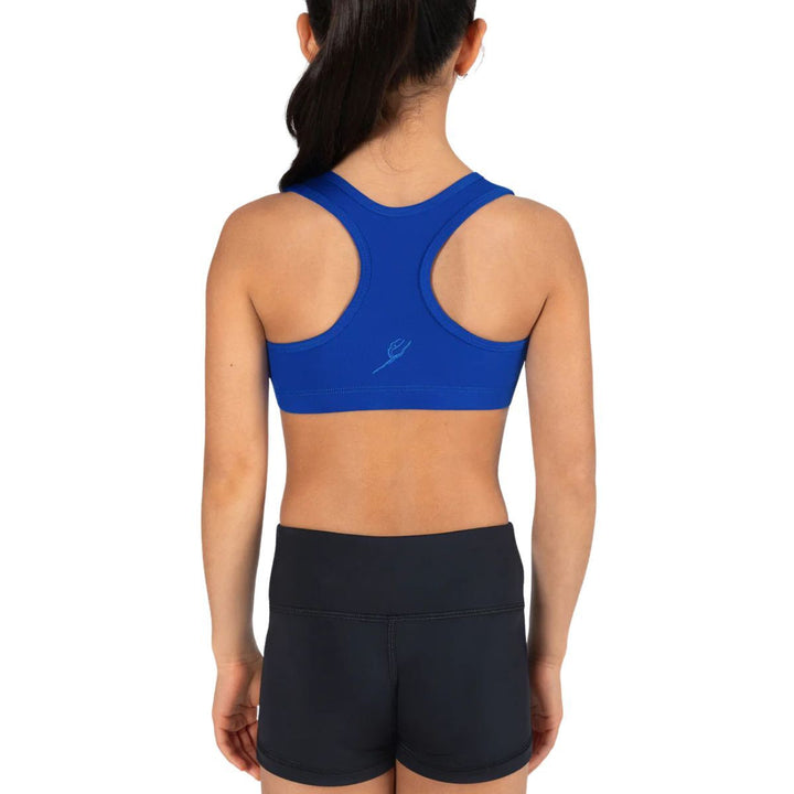 Energetiks Girls Addison T-Cut Racer Back Dance Crop Top