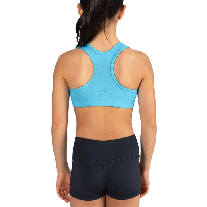 Energetiks Girls Addison T-Cut Racer Back Dance Crop Top