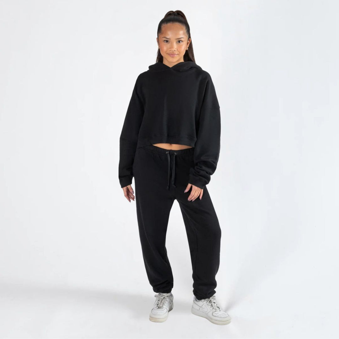 Energetiks Avery Oversized Cropped Hoodie Children Sizes