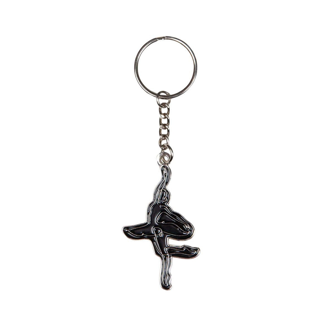 Energetiks Ballerina Silhouette Dance Key Ring Accessory