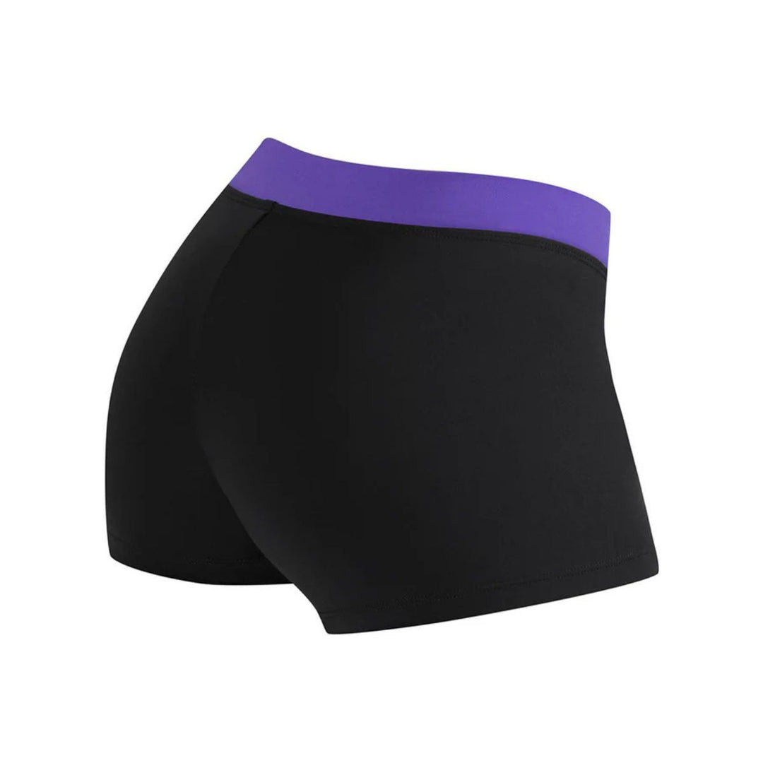 Energetiks Claudia Crossed V Waist Dance Short Children Size