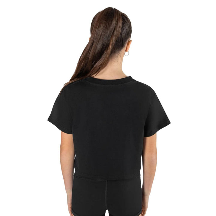 Energetiks Girls Graphic Parker Cropped Supportive Dance Tee