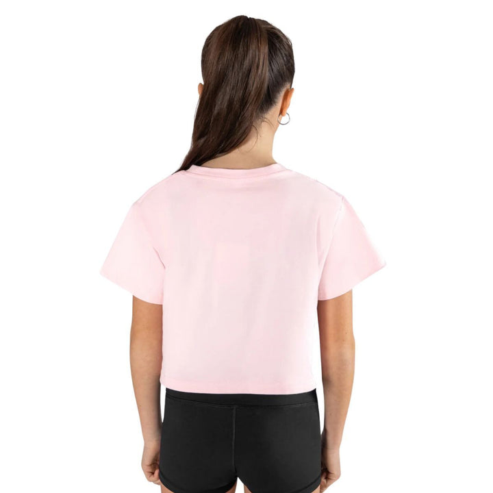 Energetiks Girls Graphic Parker Cropped Supportive Dance Tee