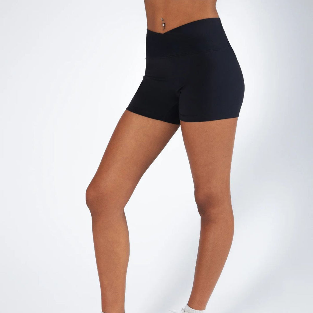 Energetiks Girls Halley Cross V Front Supportive Dance Short