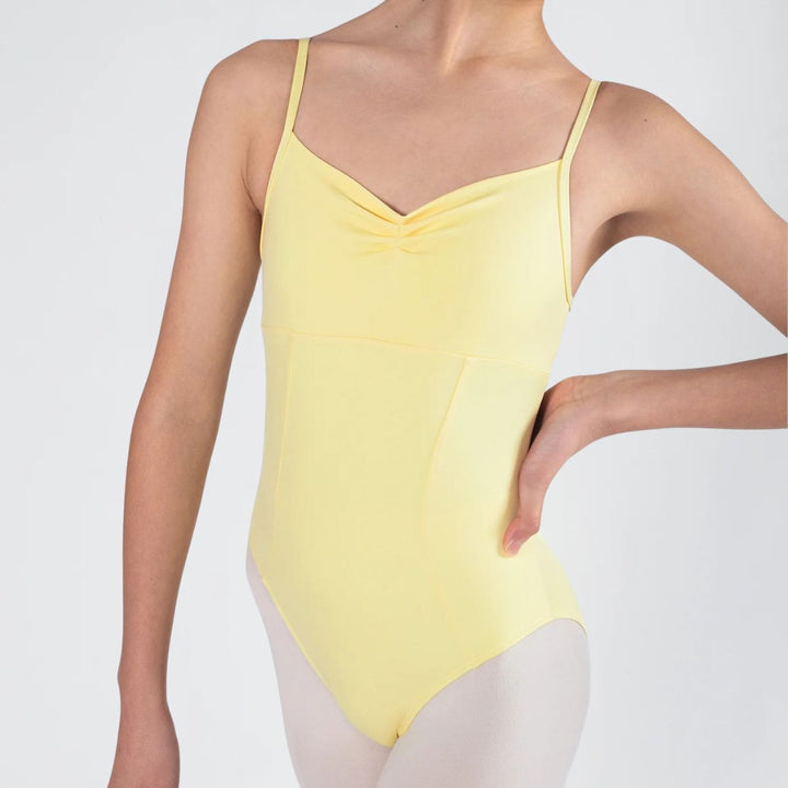 Energetiks Girls Harmony Pleat Front Camisole Leotard