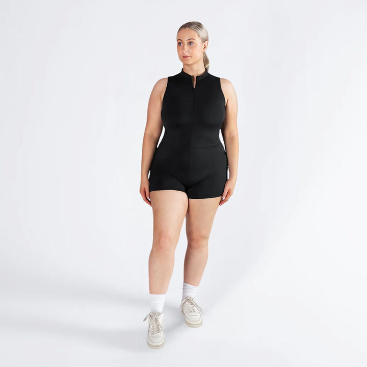 Energetiks Women Kity High Neckline Zip Front Unitard